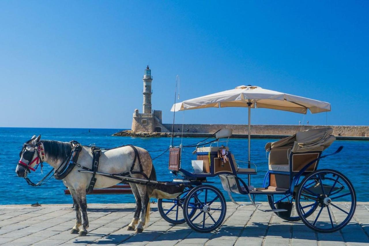 Antigone'S Lux Home 10Mins Walk To Beach, Old Town, City Chania  Exterior foto